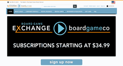 Desktop Screenshot of boardgameexchange.com